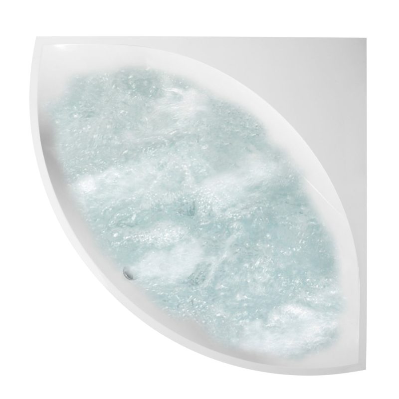 Villeroy & Boch Squaro Eck-Whirlwanne mit AirPool Entry